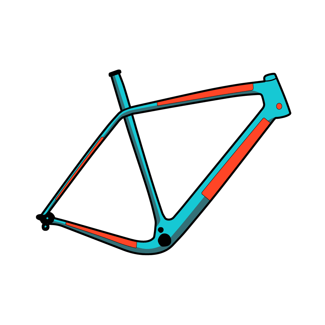 Kit de protección de cuadro gravel RideWrap Essential