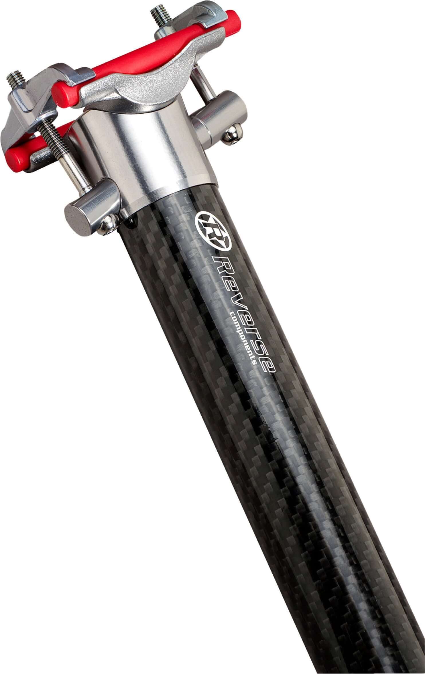 Tija XC 3-K Ø31,6mm — Carbono/Aluminio, Negro