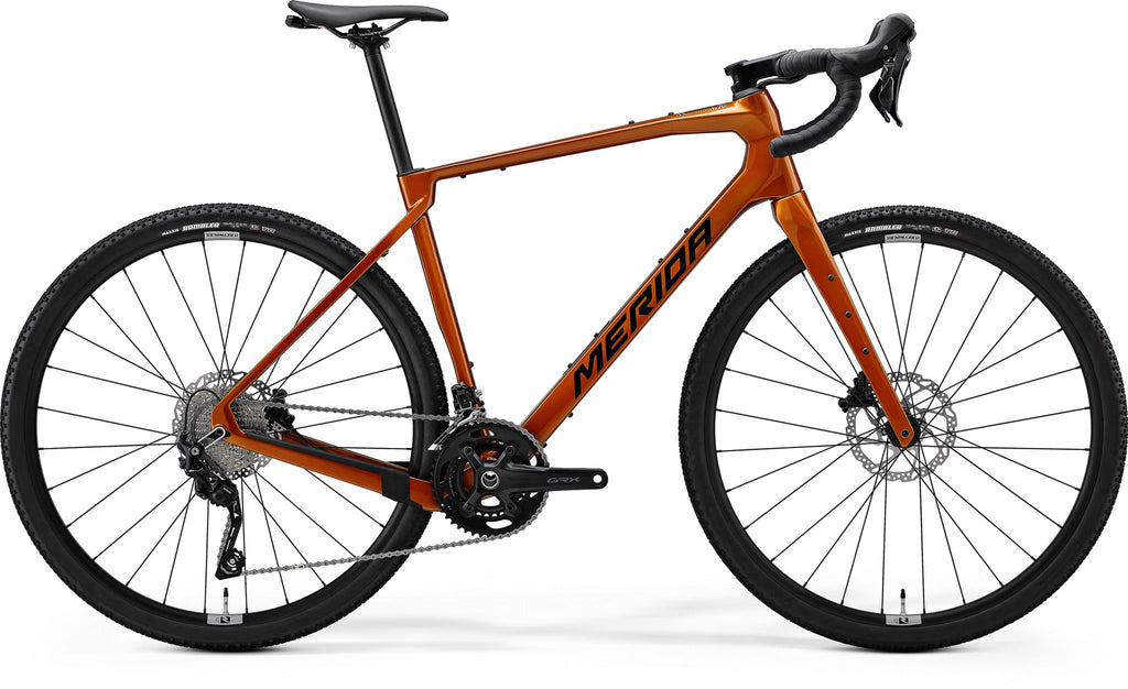 Bicicleta gravel Merida Silex 4000 2026 wild honey – vista lateral