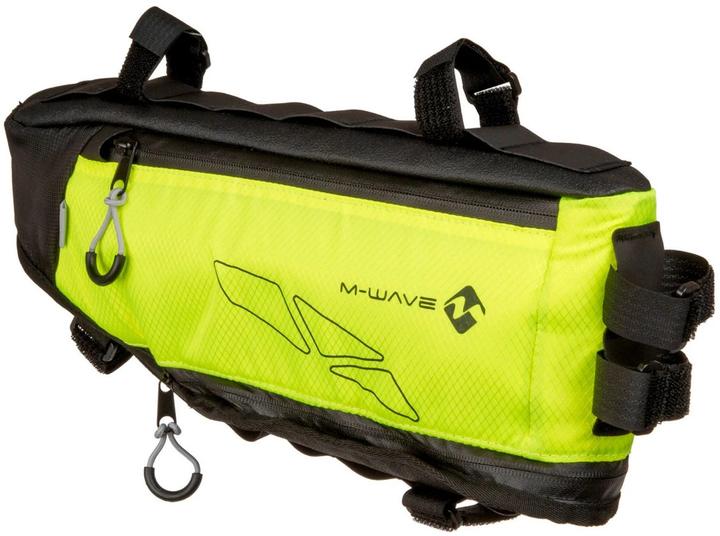 Bolsa de cuadro M-Wave Rough Ride Triangle amarillo – vista general