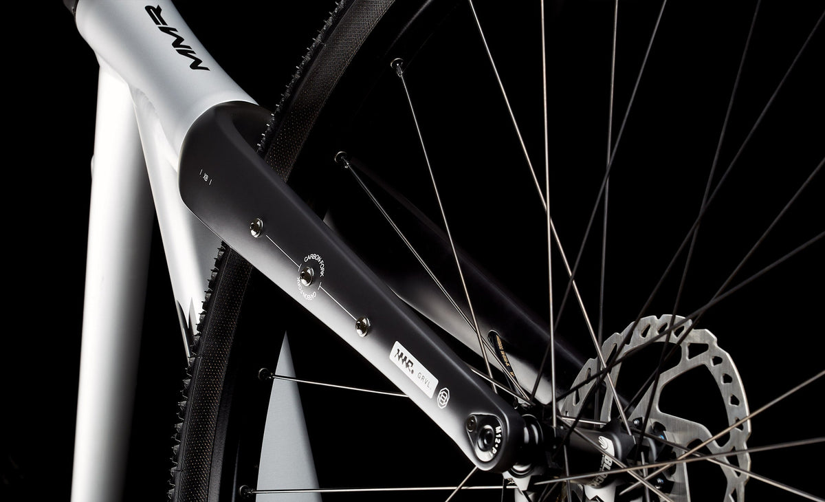 Bicicleta eléctrica gravel MMR X-Beat 00 2025 silver – detalle