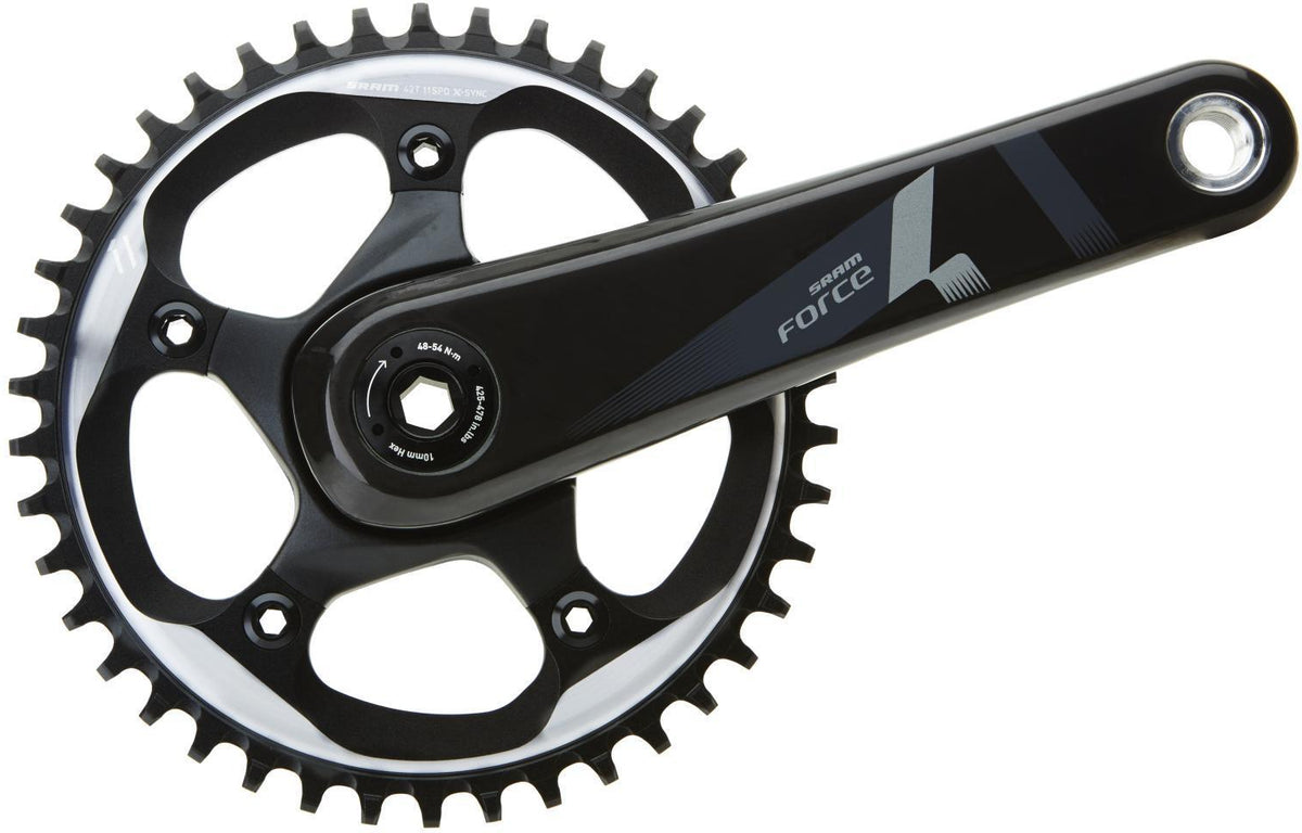 Bielas SRAM Force 1 11v X-SYNC negro – vista principal