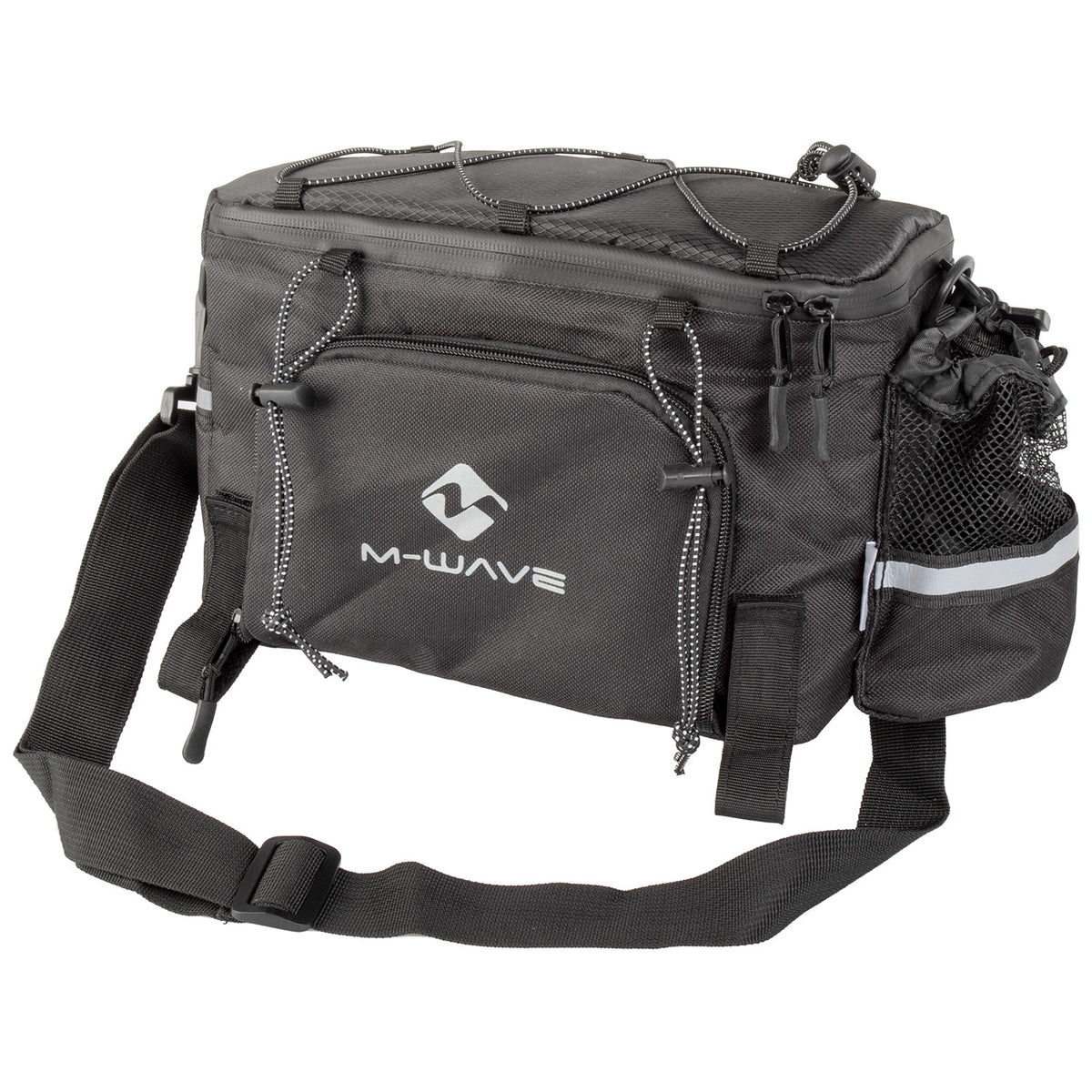 Bolsa de portabultos M-Wave Amsterdam EXP negro – vista general