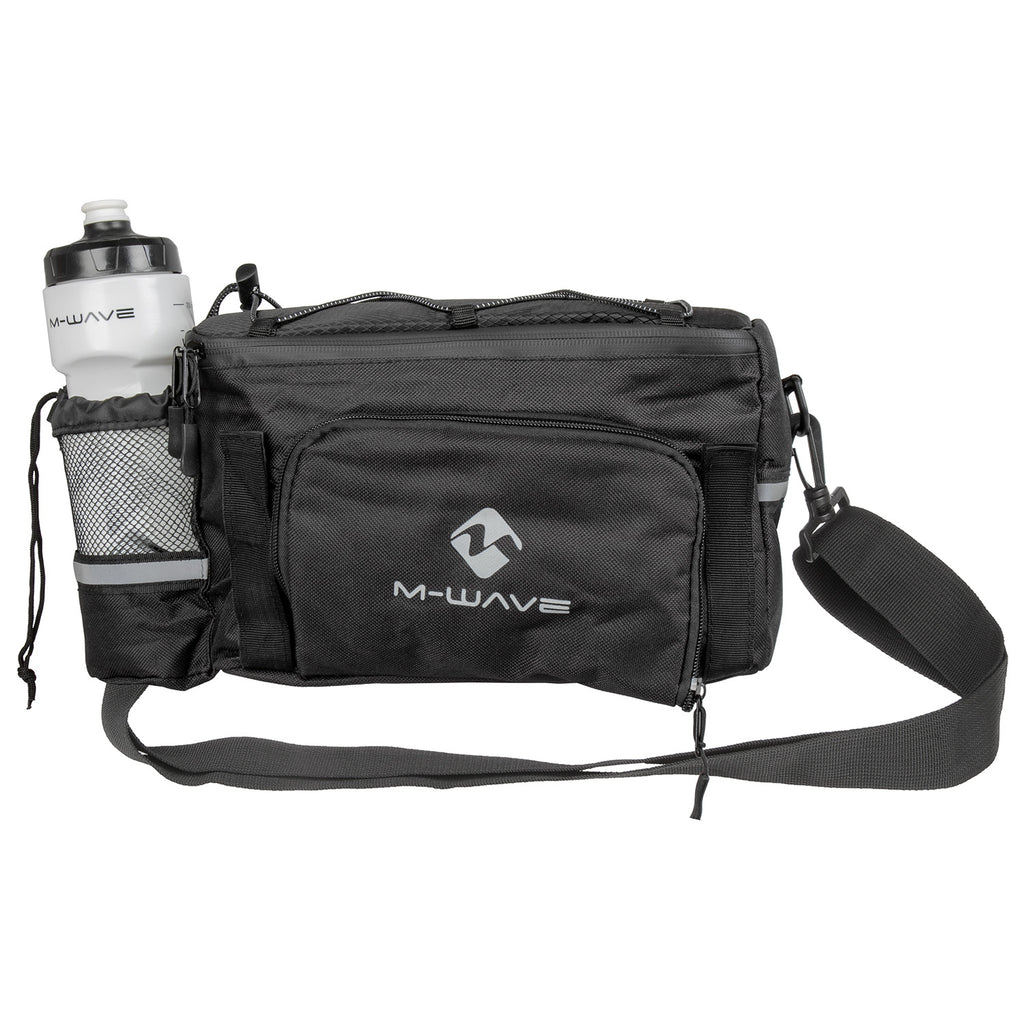 Bolsa de portabultos M-Wave Amsterdam EXP negro – detalle