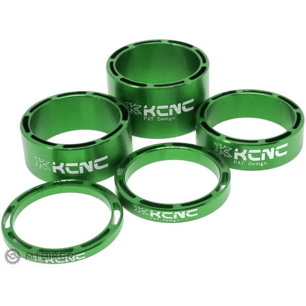 Espaciadores de dirección KCNC Hollow verde
