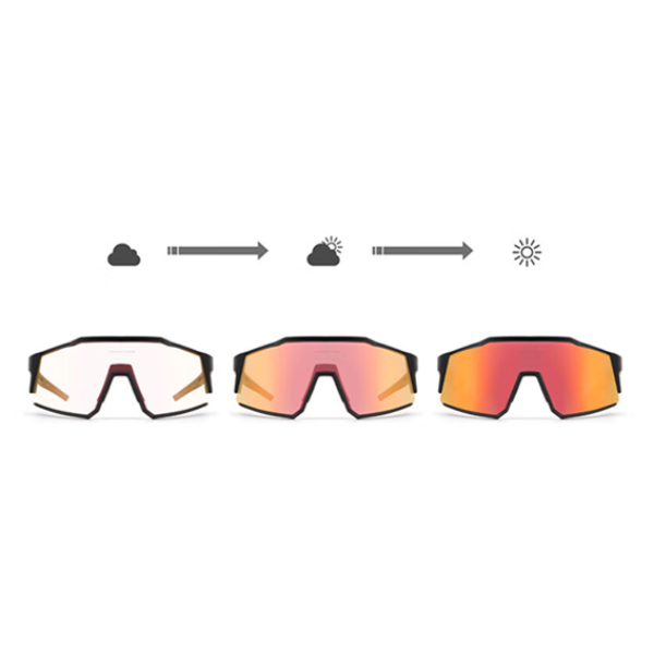 Gafas Magicshine Morpher fotocromáticas – lente espejada Revo