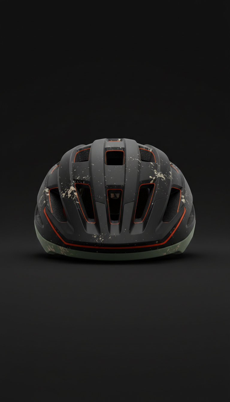 Casco gravel Deep Pitch Black