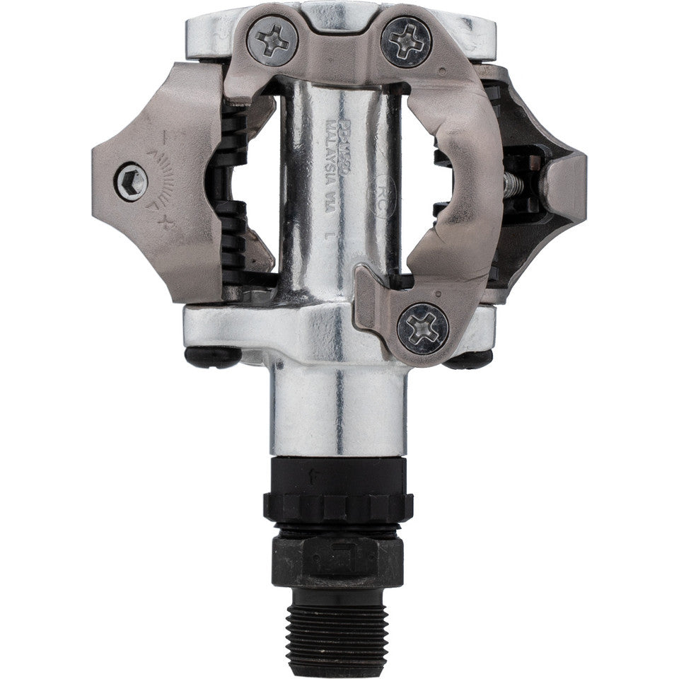Pedales Shimano PD-M520 SPD plata