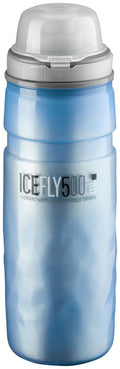 Bidón térmico Elite Ice Fly 500 ml azul – vista frontal