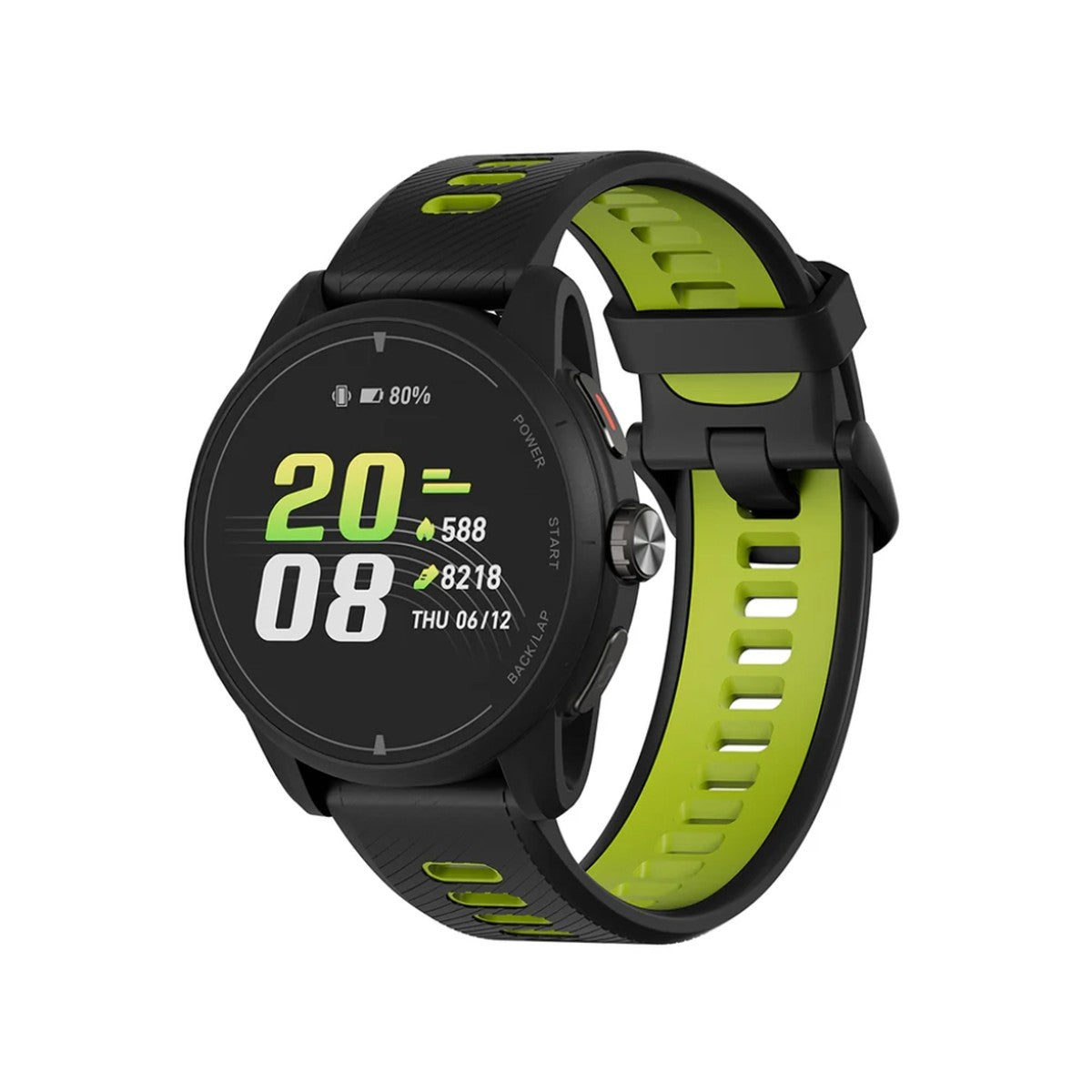 Reloj GPS iGPSPORT VeRun negro – vista frontal