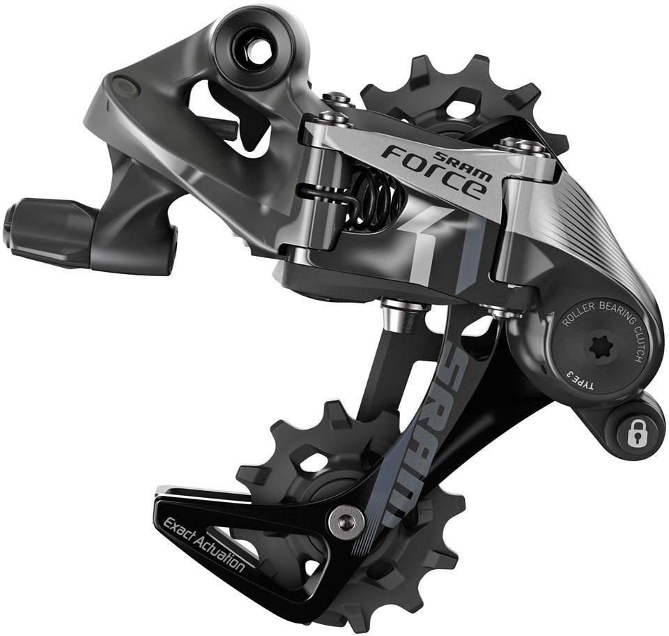 Cambio trasero SRAM Force 1 Type 3.0 11v negro – vista lateral