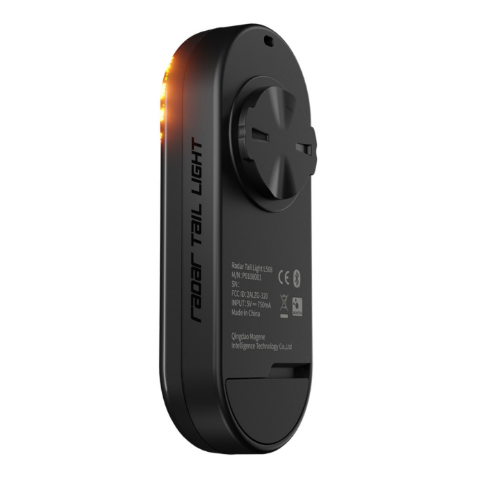 Luz trasera con radar Magene L508 negro – detalle