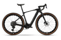 Bicicleta eléctrica gravel Raymon Norza Ultra 2026 carbon sparkle – vista lateral
