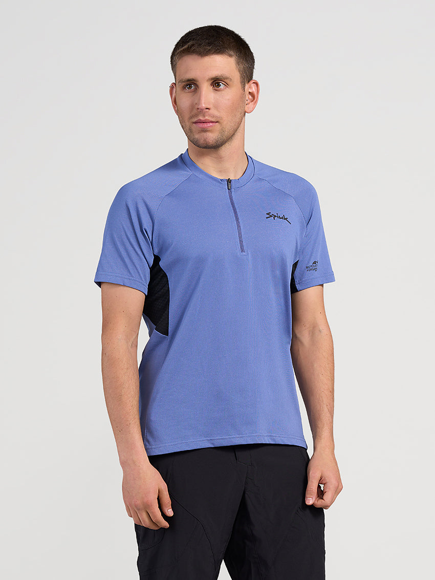 Camiseta Spiuk All Terrain manga corta azul – producto