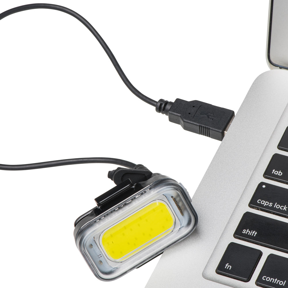 Luz delantera Blackburn Grid negro – detalle