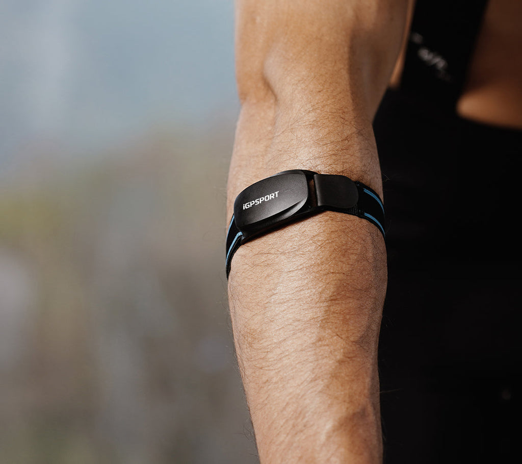 Brazalete de frecuencia cardíaca iGPSPORT HR70 negro – sensor