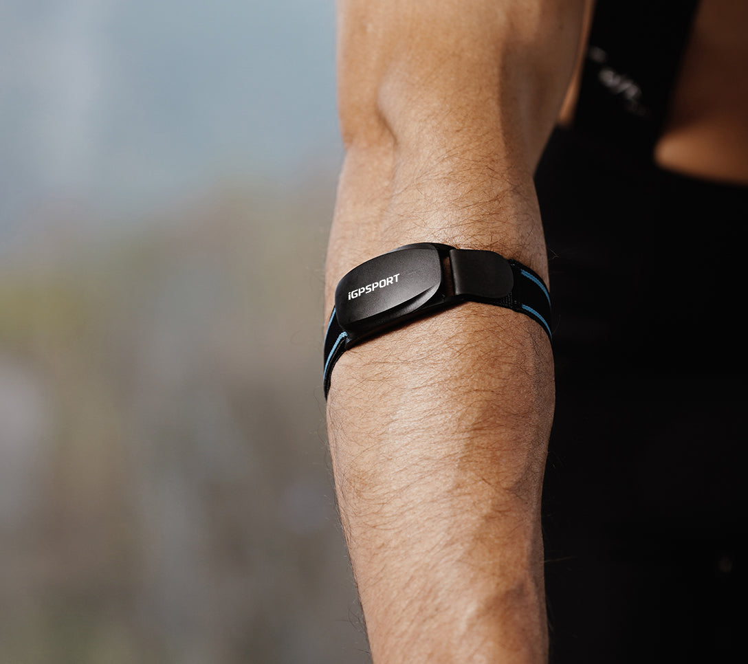 Brazalete de frecuencia cardíaca iGPSPORT HR70 negro – sensor