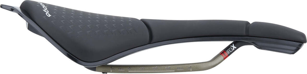 Sillín Prologo Scratch M5 Space Tirox negro – perfil