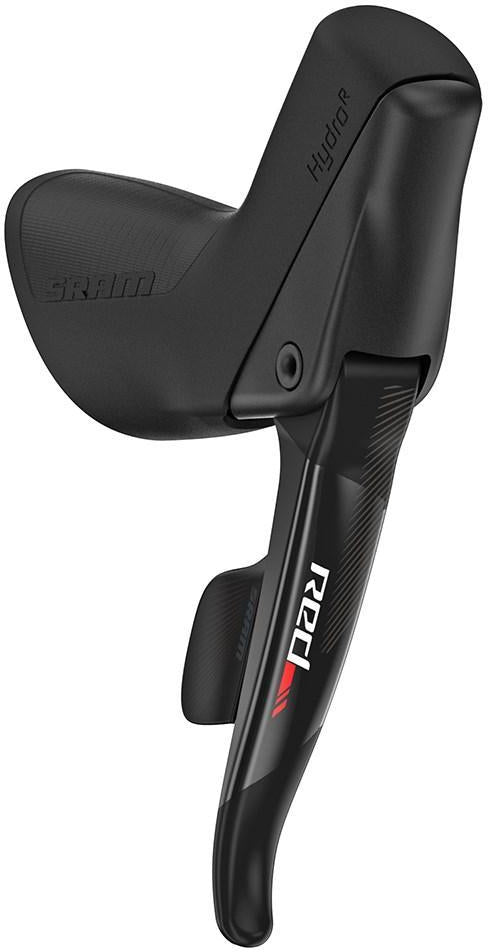 Manetas SRAM RED 22 HRD 11v con freno hidráulico Flat Mount negro – vista lateral