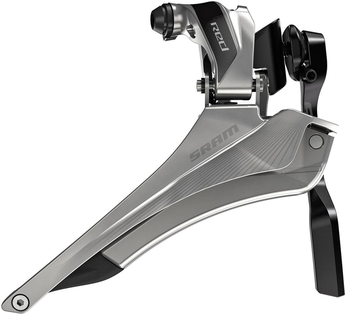 Desviador delantero SRAM RED 22 Yaw de soldar gris – vista principal