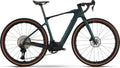 Bicicleta eléctrica gravel Raymon Norza Pro 2026 pinegreen – vista lateral