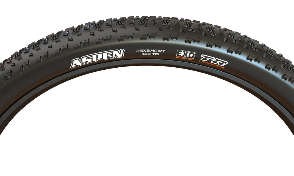 Cubierta Maxxis Aspen 32 negro – perfil