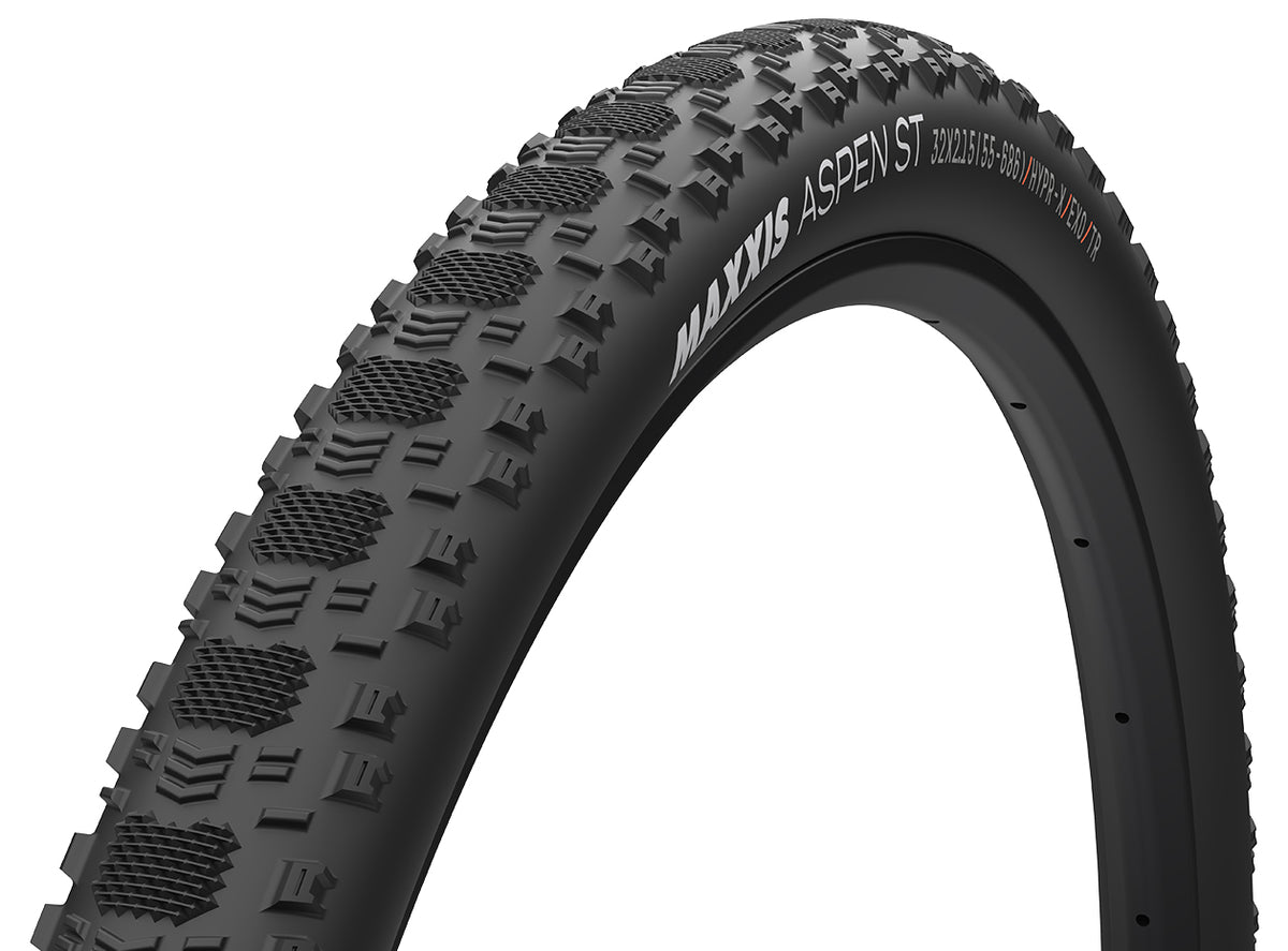 Cubierta Maxxis Aspen ST HYPR-X negro – vista general