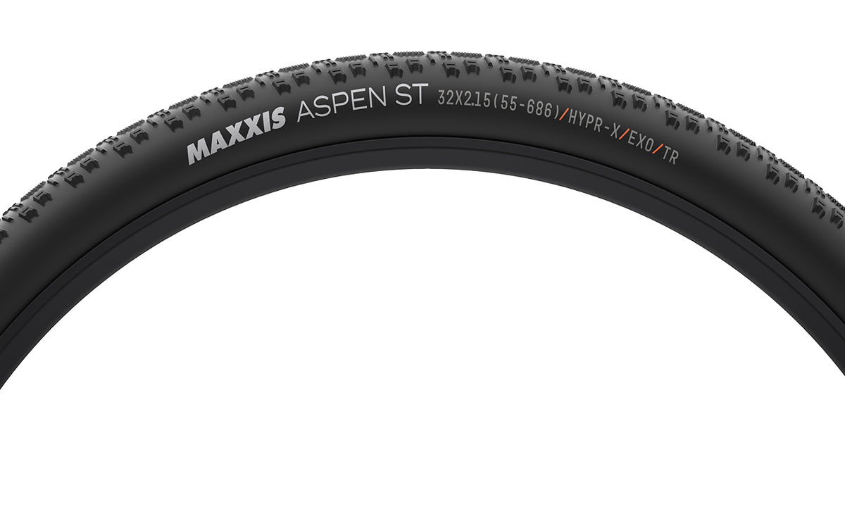 Cubierta Maxxis Aspen ST HYPR-X negro – flanco