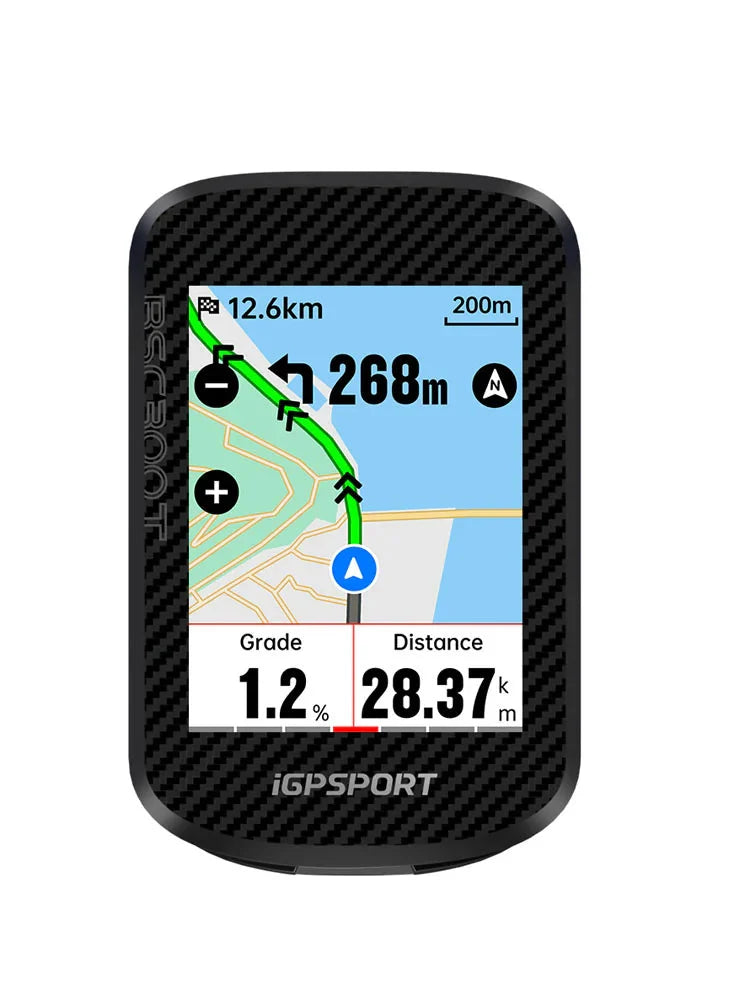 Ciclocomputador GPS iGPSPORT BSC300T negro – con soporte M80