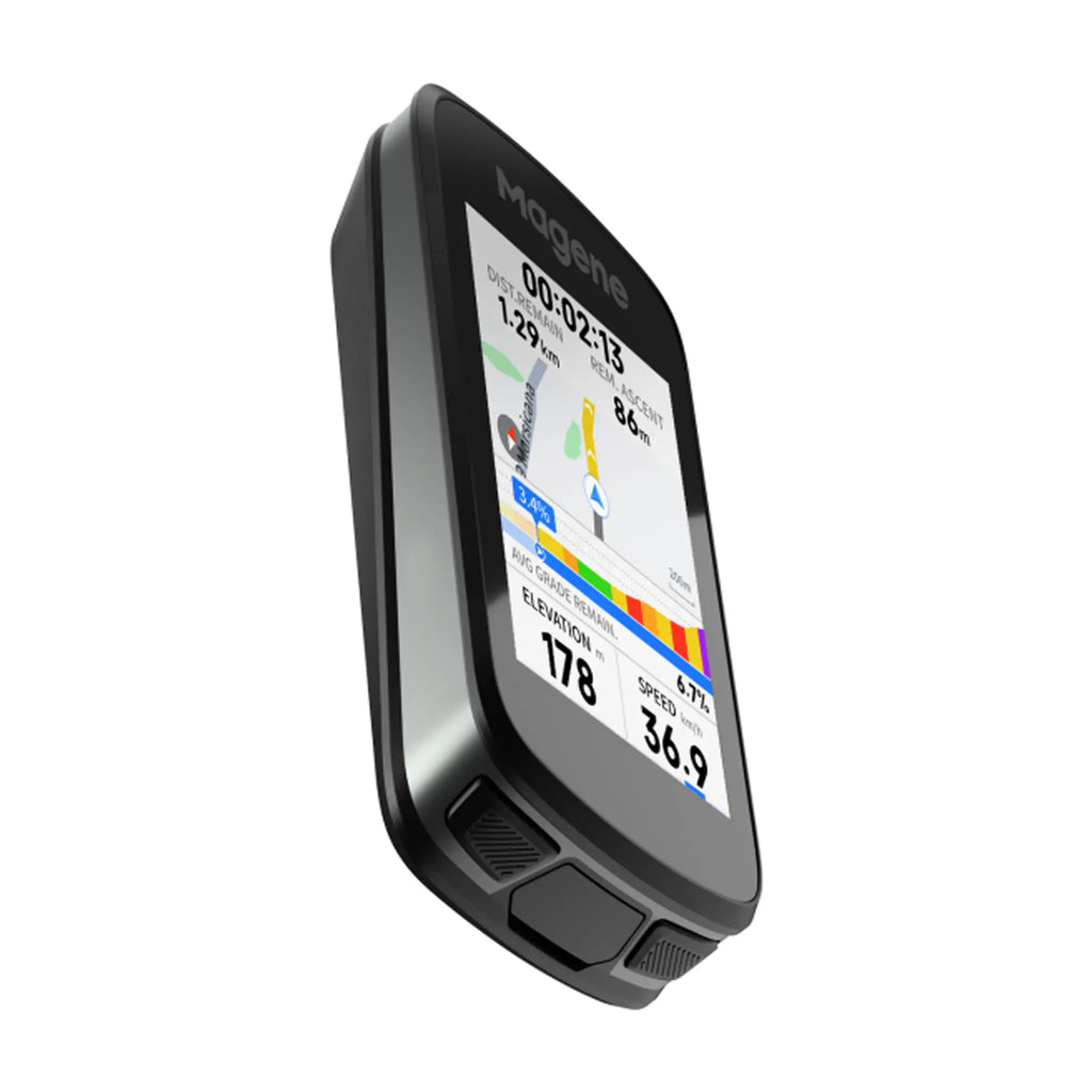 Ciclocomputador GPS Magene C606 Pro negro – detalle