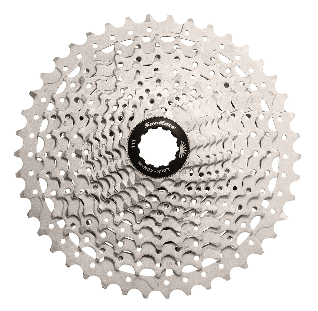 Cassette SunRace CSMS8 11-40 11 velocidades plateado – Vista general
