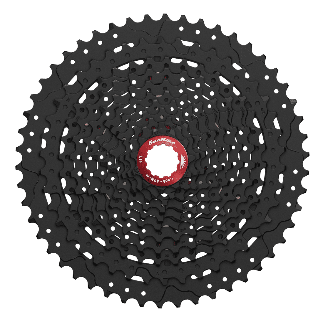 Cassette SunRace CSMX8 11-46 11 velocidades negro – Vista principal
