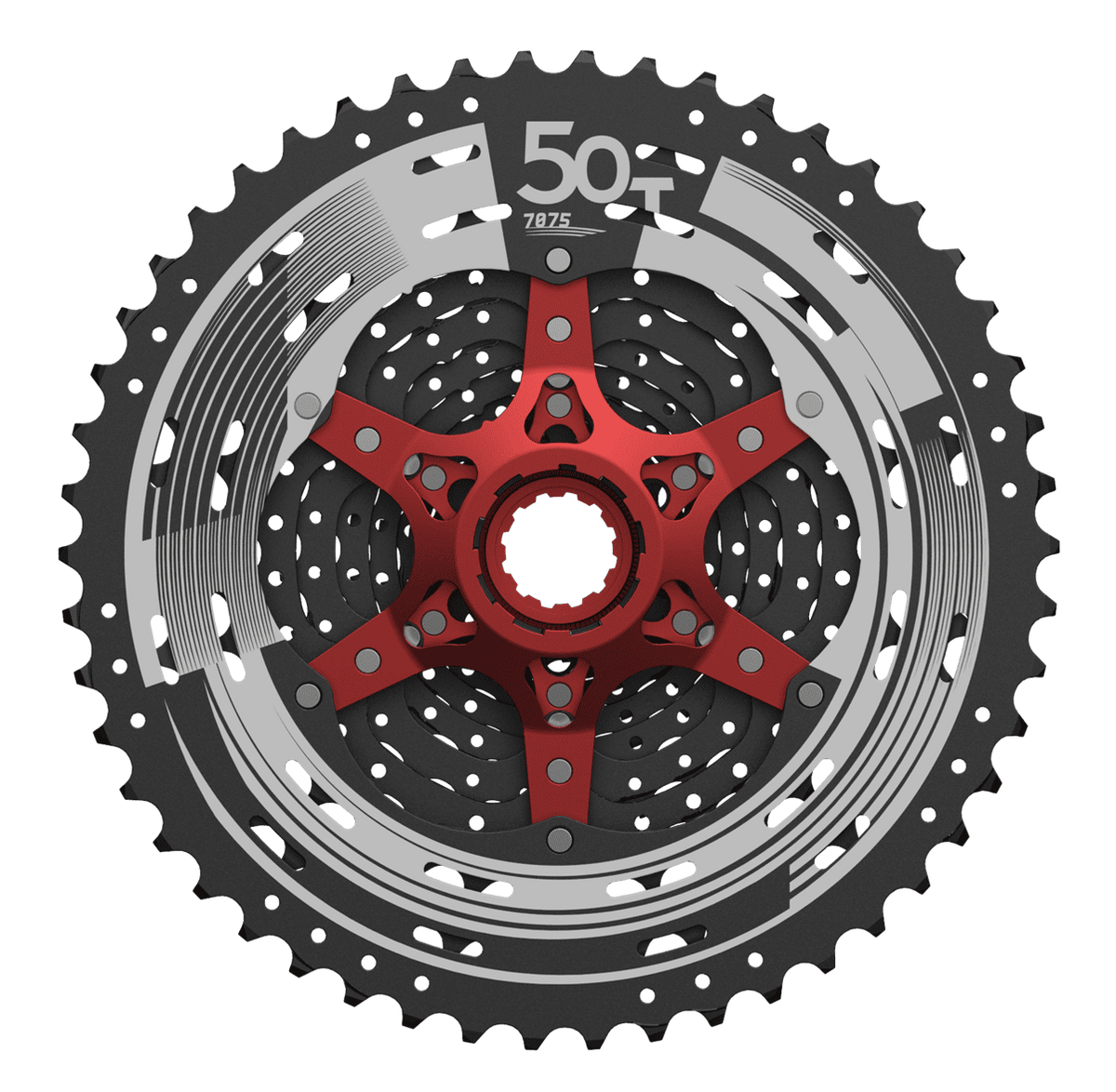 Cassette SunRace CSMX8 11-46 11 velocidades negro – Vista secundaria