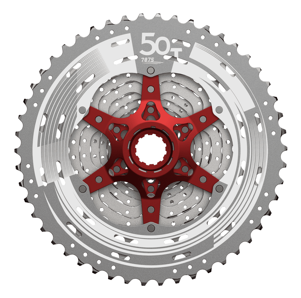 Cassette SunRace CSMX8 11-46 11 velocidades plateado – Vista secundaria