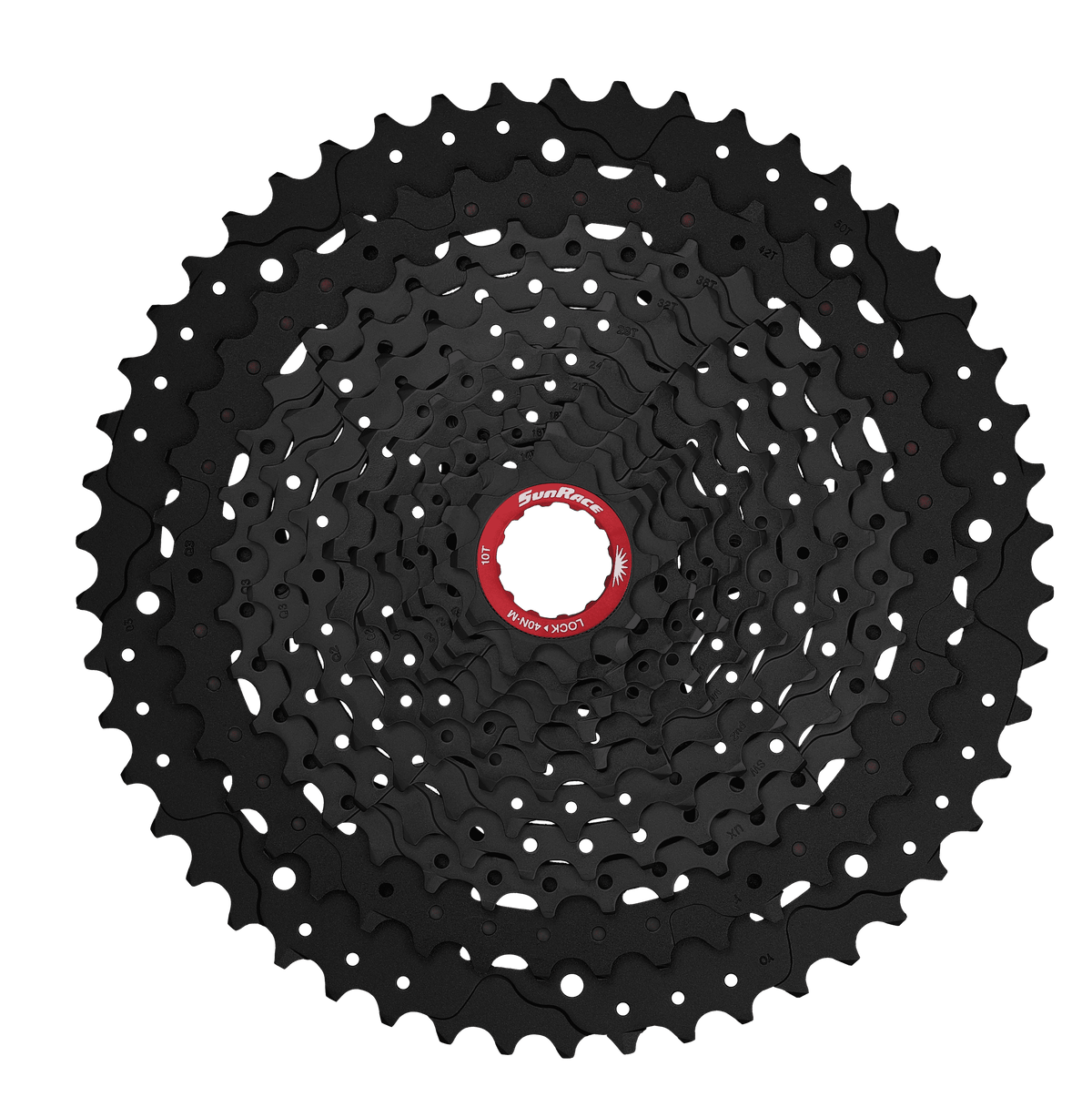 Cassette SunRace CSMZ91X 10-50 12 velocidades (SRAM XD) negro – Vista principal