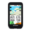 Ciclocomputador GPS iGPSPORT BiNavi Air negro – vista frontal