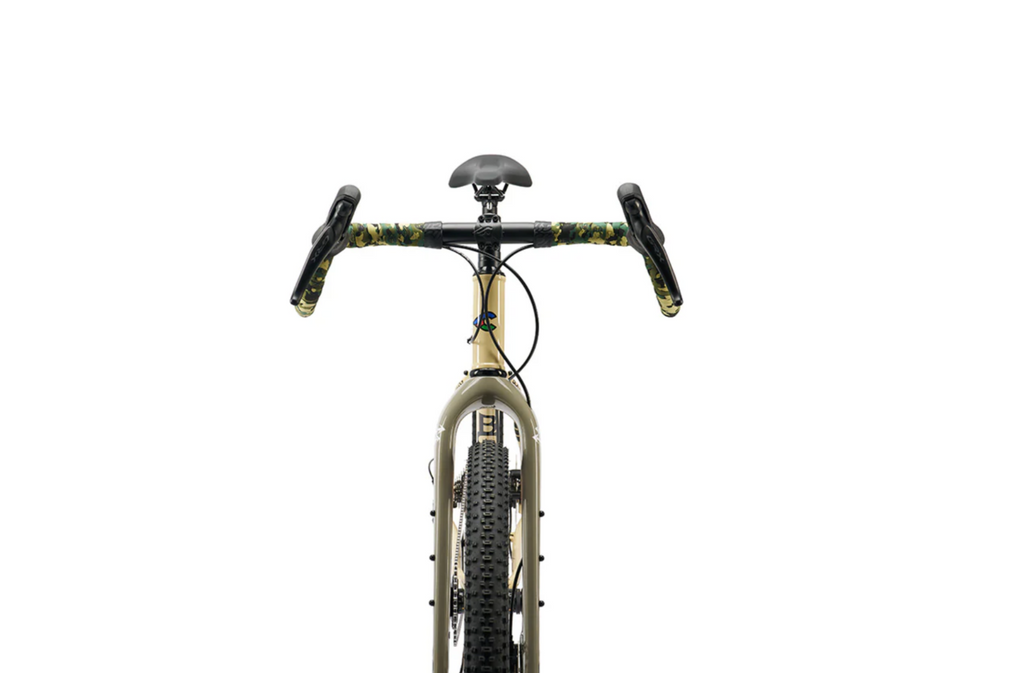 Bicicleta gravel Cinelli Hobootleg Geo Cues 1x11 desert mud – vista frontal