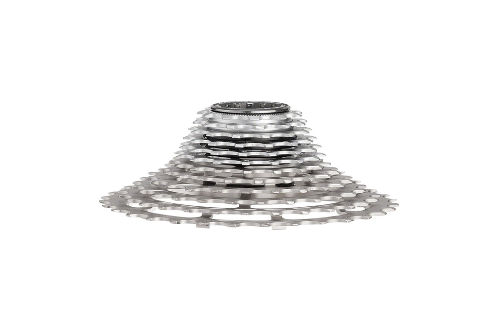 Cassette Campagnolo Super Record 12v 11-29 plateado – vista lateral