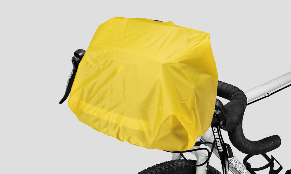 Bolsa de manillar Topeak Tourguide negro – con funda de lluvia