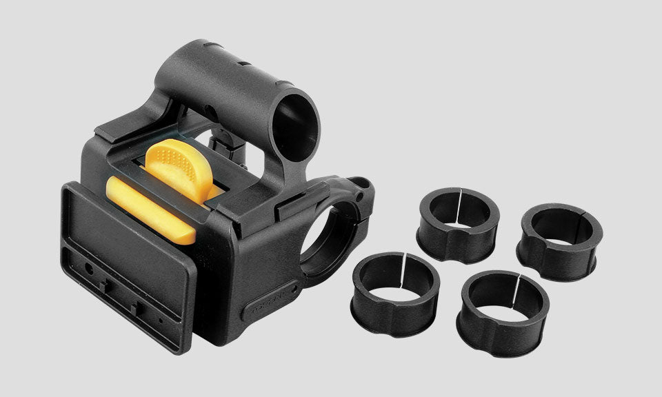 Bolsa de manillar Topeak Tourguide negro – detalle del soporte Fixer 8