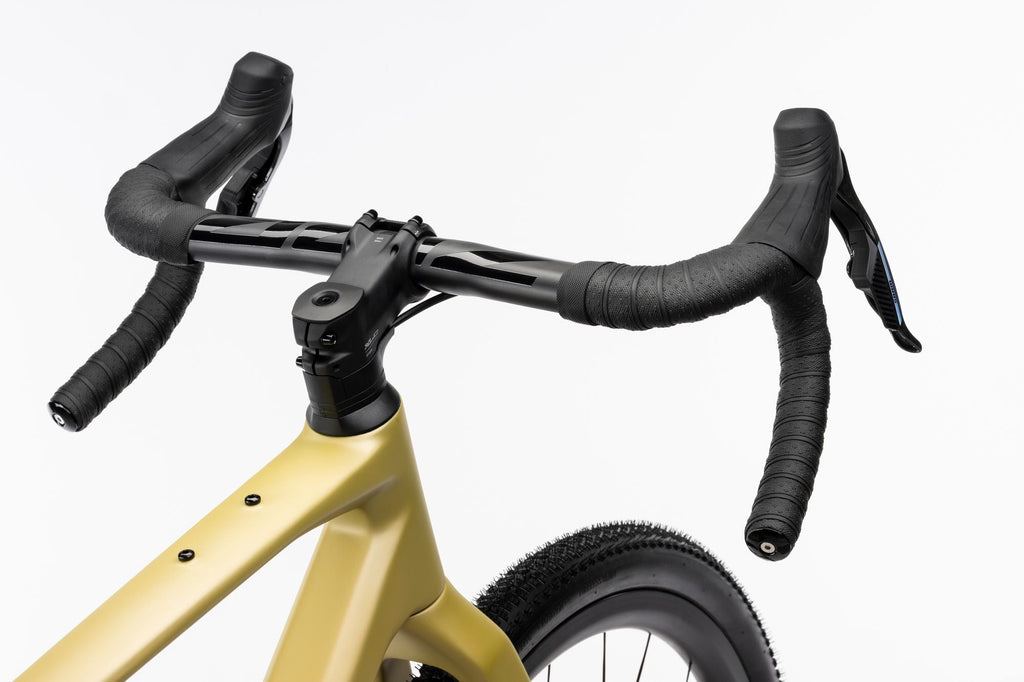 Bicicleta gravel Ghost Asket CF Ltd 2026 honey gold/berry blush – detalle