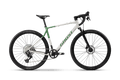 Bicicleta gravel Ghost Asket CF Full Party 2026 silver stone/meadow green – vista lateral