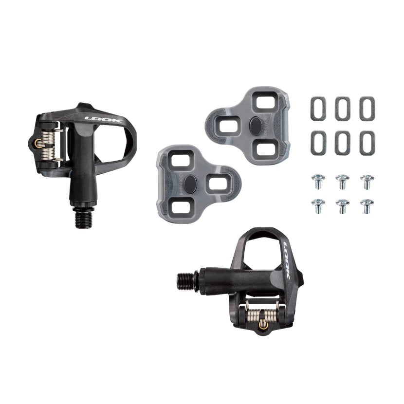 Pedales Look Kéo 2 Max Carbon negro – detalle
