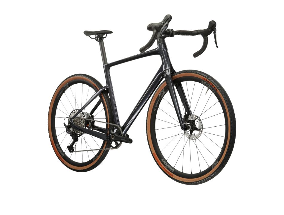Bicicleta gravel Kross Esker RS 1.0 2024 navy blue black – detalle