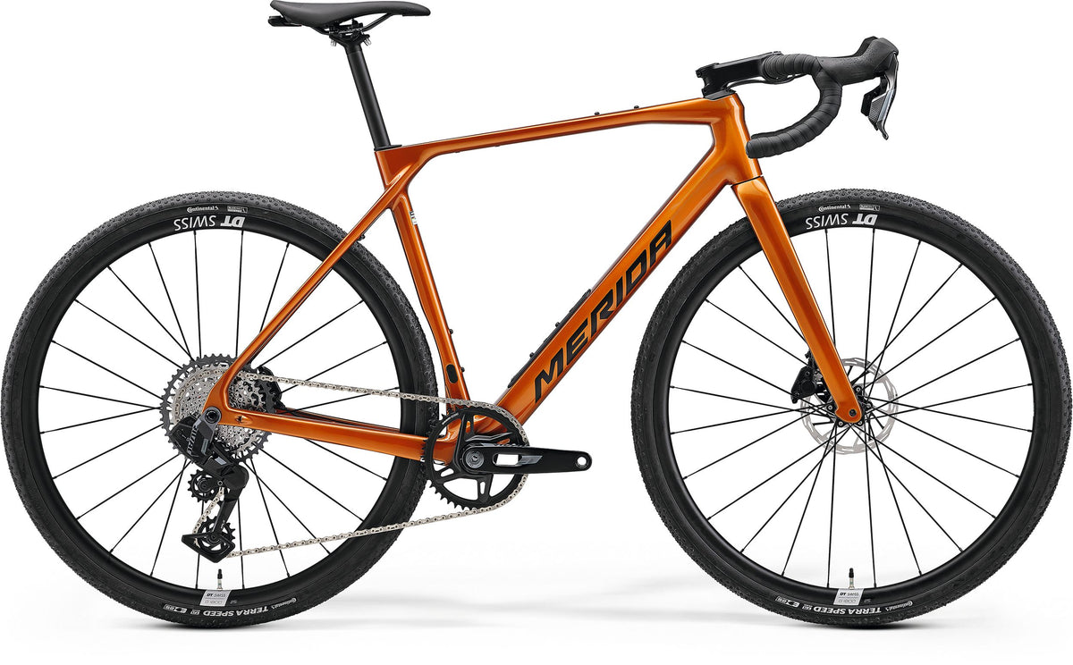 Bicicleta gravel Merida Mission 6000 2026 wild honey – vista lateral