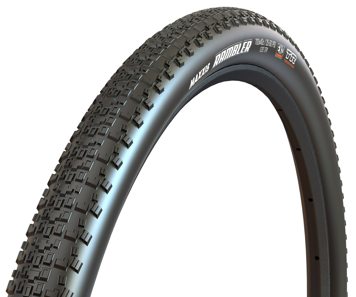 Cubierta Maxxis Rambler negro – vista general