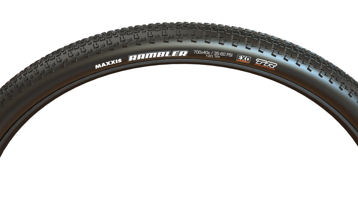 Cubierta Maxxis Rambler negro – perfil