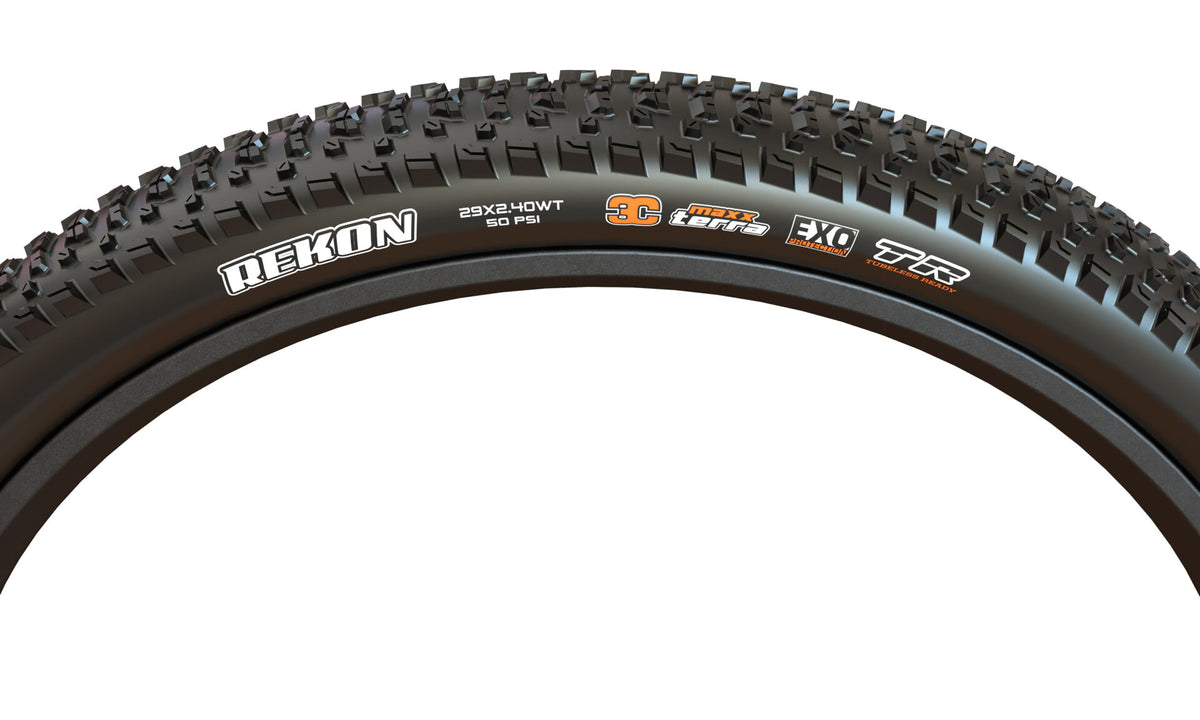 Cubierta Maxxis Rekon 29 negro – perfil