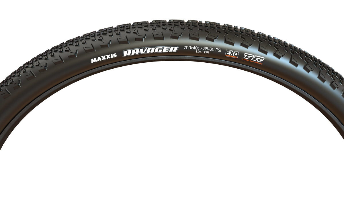 Cubierta Maxxis Ravager negro – perfil