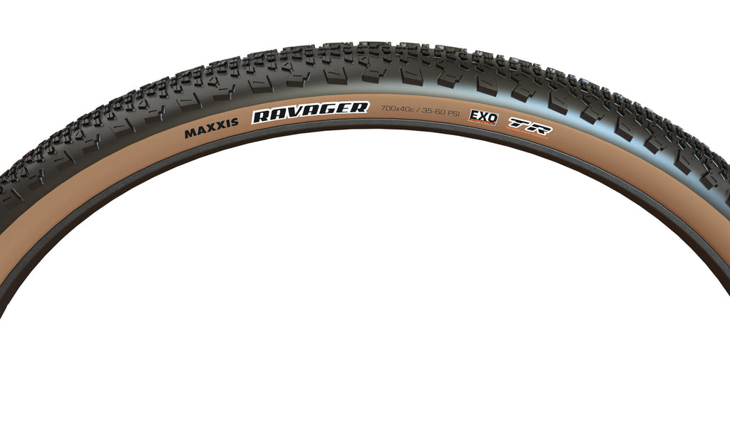 Cubierta Maxxis Ravager tan-wall – perfil